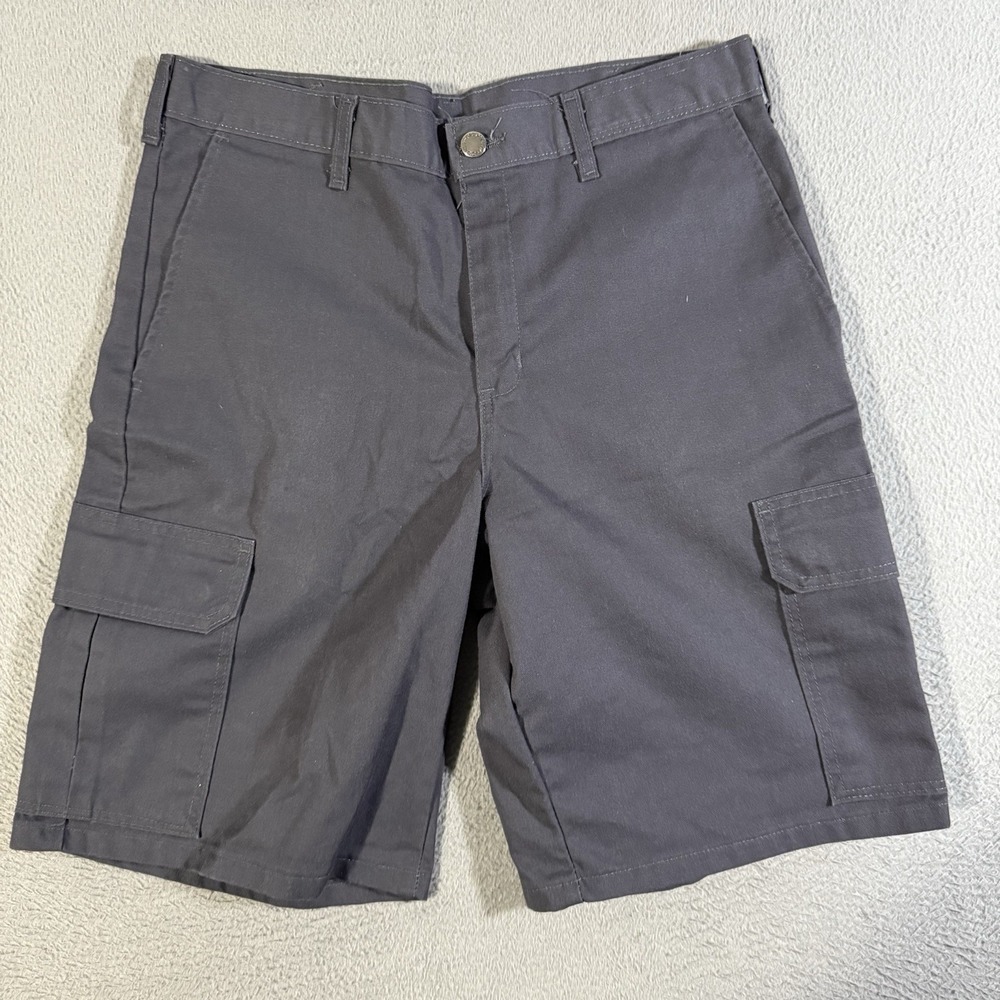Dickie Cargo Shorts Gray Men's Size 33 Skater Grunge Workwear NWOT